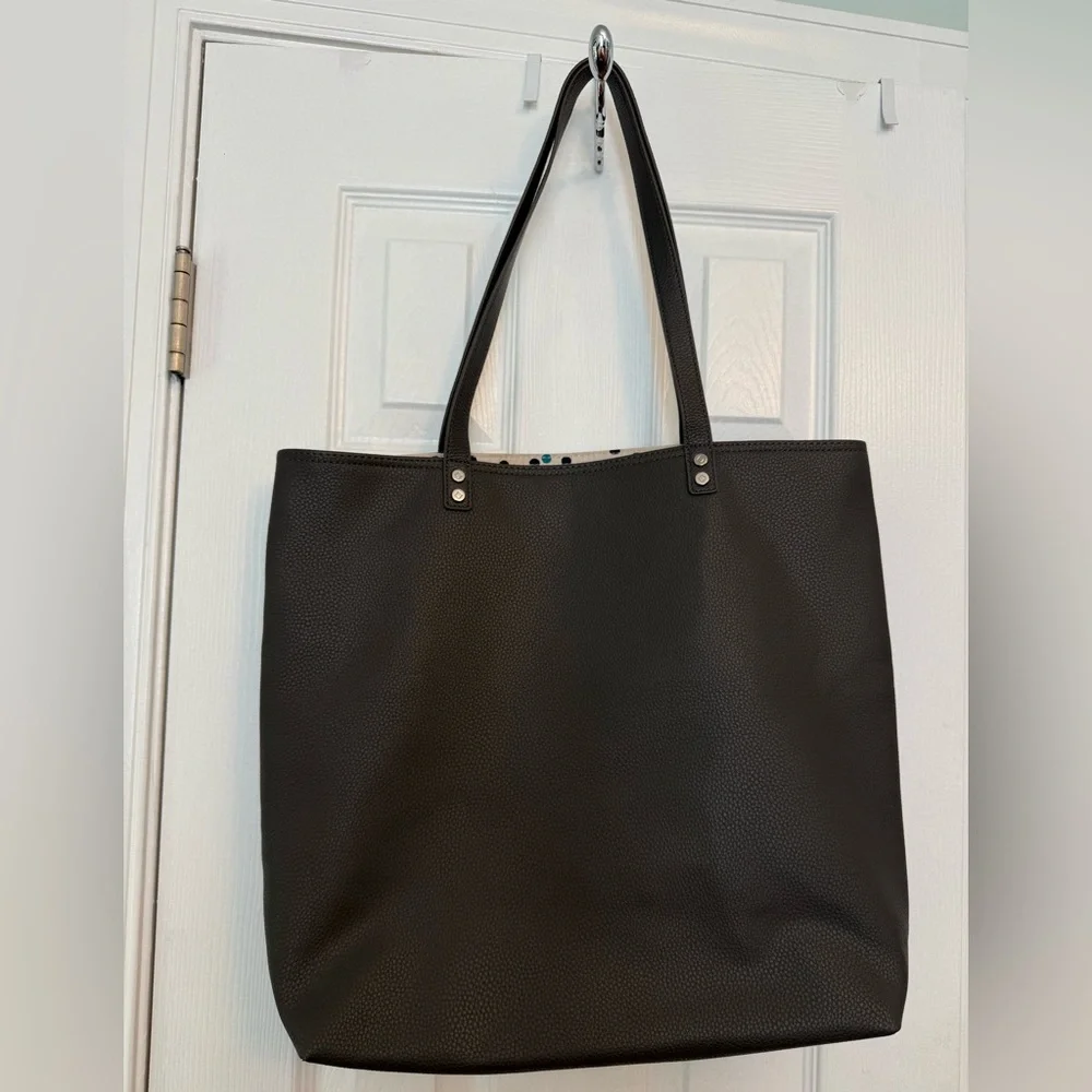 Jewell Dark Grey Tote Bag
